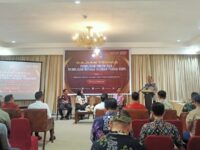 Suasana Kajian Teknis KPU Bontang bersama sejumlah perwakilan partai di hotel Equator, Kamis, 23 Oktober 2025. (Dok: Labib/Expresi)