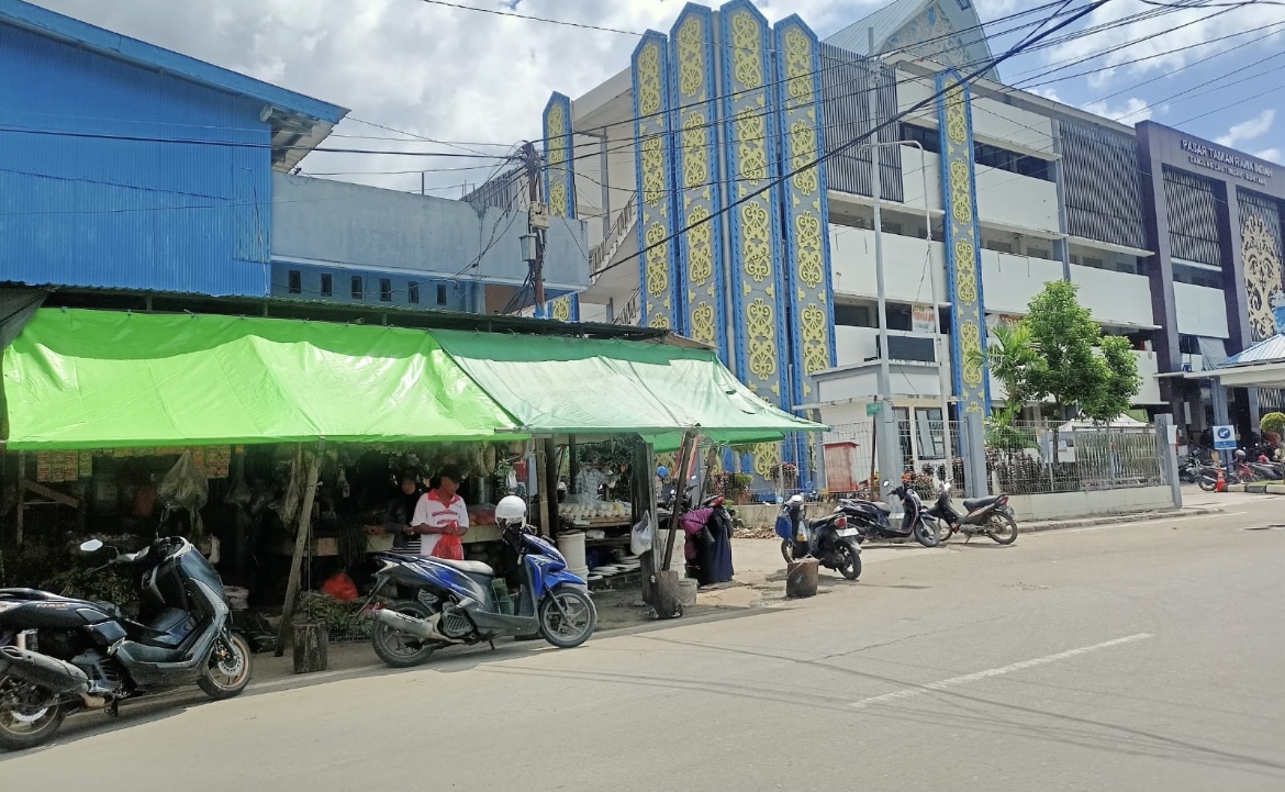 Pasar Tamrin di Kota Bontang (dok: Labib/expresi)