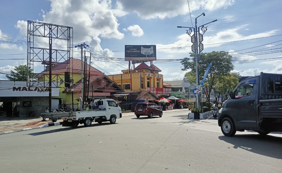 Jalan Ahmad Yani Kota Bontang (dok: Labib/expresi)