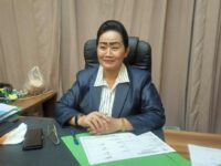 Sekertaris Dinas Pemuda Olahraga dan Pariwisata (Dispopar) Kota Bontang, Rita Atin Widiarti, ditemui Selasa 28 Oktober 2025 (dok: Labib/expresi)