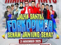 Pamflet jalan santai Dispora Kukar