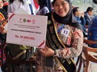 Ketua Forum Kewirausahaan Pemuda Kukar, Indah Yulita Sari.