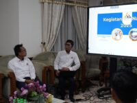 audiensi antara Bupati Kutim Ardiansyah Sulaiman dan Perhimpunan Ahli Pertambangan Indonesia (PERHAPI) Kutim (dok : Ahm/expresi)