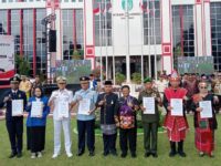Kepala Dispora Kukar Aji Ali Husni bersama unsur Forkopimda.