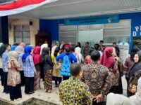 Suasana apel pagi di halaman kantor Dinas Pengendalian Penduduk dan Keluarga Berencana (DPPKB) Kutai Timur (dok : Ahm/expresi)