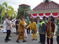 Pengukuhan pengurus organisasi ini dilakukan langsung oleh Wakil Bupati Kutim Mahyunadi (dok : Ahm/expresi)