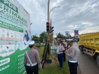 Satlantas Polres Kutai Timur (Kutim) bersama Dinas Perhubungan (Dishub) (dok : Ahm/expresi)
