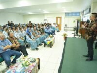 Dialog Kebangsaan yang digelar di Aula Munthe SMA Prima YPPSB dan menghadirkan Wakil Bupati Kutim, Mahyunadi ( dok : Ahm/expresi)