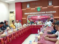 Muskab Perbakin Kukar di Ruang Rapat Dispora.