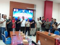 Jajaran atlet dan pengurus Perbakin Kukar.