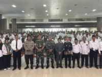 Rapat Kerja ke-III Persatuan Anggota BPD Seluruh Indonesia (PABPDSI) Kutim di Ruang Akasia, Gedung Serbaguna Bukit Pelangi, (dok : Ahm/expresi)