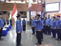 pengukuhan pengurus unit LKBH Korpri (dok : Ahm/expresi)