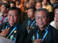 Bima Arya dalam forum Indonesia Water & Wastewater Expo and Forum (IWWEF) 2025 di Jakarta International Convention Center.