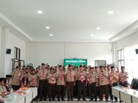 Pengurus dan pembina Kwarcab Pramuka di acara Muscab Pramuka Kukar.