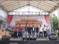 Bawaslu Bontang Bawa Pendidikan Politik ke Ruang Publik Lewat Senam dan Jalan Sehat