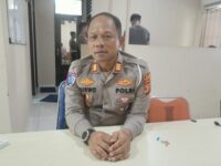 Kasatlantas Polres Bontang, AKP Purwo Asmadi saat ditemui di kantornya, Jumat, 14 November 2025 (dok: Labib/expresi)