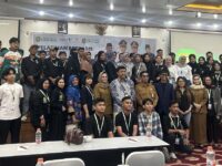 Para peserta dalam pembukaan pelatihan digital di Sangatta (dok: Tio/expresi)