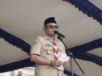 Wagub Kaltim Seno Aji buka Jambore Daerah Kaltim 2025 di Kutai Timur, Kamis 27 November 2025 (dok: ist)