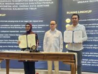 Acara penandatanganan Nota Kesepakatan (Memorandum of Agreement) antara Pemkot Bontang dan Kementerian Pelindungan Pekerja Migran Indonesia (KP2MI) (dok: pribadi)