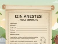 Ilustrasi izin anestesi di Kota Bontang