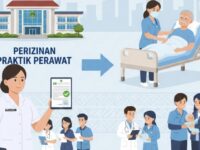 Ilustrasi praktik perawat di Kota Bontang
