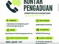 Kanal pengaduan resmi milik DPMPTSP Kota Bontang (dok: @dpmptspbontang)