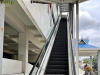 Eskalator Pasar Taman Rawa Indah Kota Bontang. Dipotret pada Senin, 8 Desember 2025 (Dok:Labib/Expresi)