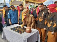 Peresmian pelataran Bontang Kuala, Rabu 17 Desember 2025 (dok: Labib/expresi)