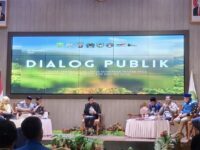 Dialog Publik KNPI Kutim sektor pertanian di Ruang Meranti, Gedung Bupati Kutim.(Dok: tio/expresi)
