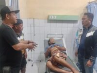 Korban sambaran petir asal Desa Sepaso Selatan menjalani perawatan medis di Puskesmas Bengalon, usai kejadian hujan disertai petir yang melanda wilayah tersebut.(Dok: Polres Kutim)