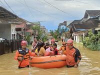 Banjir yang melanda Kota Bontang pada September 2025 lalu (dok: BPBD Bontang)