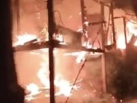 Kebakaran di Gunung Bugis, Balikpapan Barat, Rabu 14 Januari 2026, malam (dok: expresi)