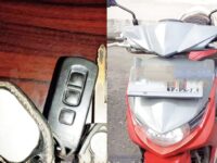 Barang bukti hasil pencurian motor di Kota Bontang (dok: Polres Bontang)