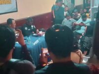 Kepolisian Balikpapan usai mengamankan para remaja yang hendak tawuran, Minggu 18 Januari 2026 (dok: expresi)
