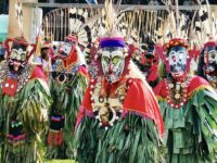 Ekspresi Festival budaya Lom Plai di di Nehas Liah Bing, Hudoq Wehea.(Dok: tio/expresi)