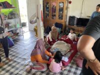 Penemuan bayi di Desa Mata Air, Kecamatan Kaubun, Kabupaten Kutai Timur, Jumat 23 Januari 2026 (dok: Polres Kutim)