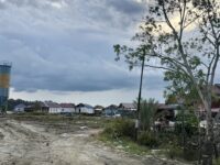 Pembangunan Batching Plant di kawasan Tanjung Laut Indah, Kota Bontang (dok: expresi)
