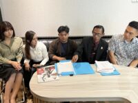 Konferensi pers kuasa hukum Jimmy Kayongian (dok: Wan/expresi)