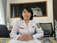 Fungsional Ahli Madya Disperindag Kutim, Benita.(Dok: tio/expresi)
