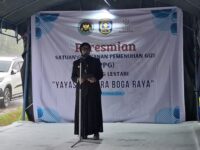 Peresmian Gedung SPPG untuk program Makan Bergizi Gratis (MBG) di Bontang Lestari, Senin 30 Maret 2026. (Dok:salsa/expresi)