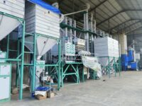 Fasilitas Rice Processing Unit (RPU) di Kecamatan Sangatta Selatan, Kutai Timur, yang menjadi bagian dari proyek senilai Rp24,9 miliar dan kini turut menjadi bahan penyelidikan Polda Kalimantan Timur.(Dok: tio/expresi)