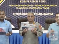 Konferensi pers Polda Kaltim pengungkapan kasus BBM Subsidi (dok: Expresi)