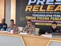 Polres Kubar gelar konferensi pers pengungkapan kasus pembunuhan (dok: expresi)
