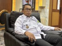 Wakil Bupati Kutai Timur, Mahyunadi, saat ditemui di ruang kerjanya.(Dok: tio/expresi)