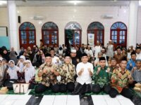 Wakil Wali Kota Bontang, Agus Haris, menghadiri buka puasa bersama Pimpinan Daerah Muhammadiyah Kota Bontang di Masjid Al-Ikhlas (dok:ist)