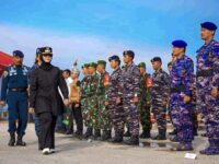 Wali Kota Neni Moerniaeni Pimpin Apel Siaga Lebaran di Pelabuhan Lok Tuan (dok:prokompim)
