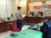 Mantan Kasat Narkoba Polres Kubar saat jalani sidang etik di Mabes Polri (dok: Polda Kaltim)