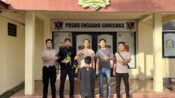 Tim Enggang Sangsaka Polsek Sangkulirang berhasil mengamankan seorang pria lanjut usia yang diduga sebagai pelaku predator anak di Kecamatan Sangkulirang, Kutim.(Dok: istimewa)