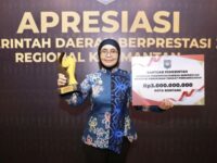 Wali Kota Bontang raih penghargaan Terbaik I tingkat kota dalam ajang Apresiasi Pemerintah Daerah Berprestasi 2026 Regional Kalimantan oleh Kemendagri (dok:prokompimbontang)