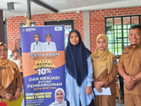 Tim teknis lapangan Badan Pendapatan Daerah (Bapenda) Kota Bontang